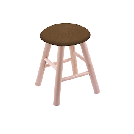 Holland Bar Stool Co Oak Vanity Stool, Dark Cherry Finish, Canter Grey Seat RC18MSNat026